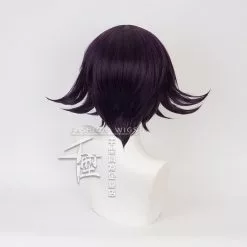 Cosplay&ware Danganronpa V3 Killing Harmony Ouma Kokichi Wig Cosplay Costume Dangan Ronpa Synthetic Hair Short Halloween Party Wigs & Cap -Zentai shop online Danganronpa V3 Killing Harmony Ouma Kokichi Wig Cosplay Costume Dangan Ronpa Synthetic Hair Short Halloween Party 2.jpg 640x640q80 2.jpg 2