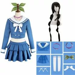 NoEnName_Null Danganronpa V3 Killing Harmony Tenko Chabashira Cosplay Costumes Women Dress School Uniform Clothing