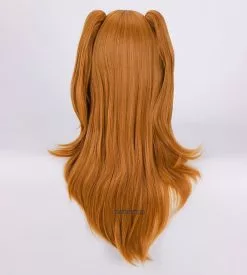 Cosplay&ware Eva Asuka Langley Soryu Cosplay Wigs Long Orange With 2 Ponytail Clips Heat Resistant Synthetic Hair Wig & Cap -Zentai shop online EVA Asuka Langley Soryu Cosplay Wigs Long Orange With 2 Ponytail Clips Heat Resistant Synthetic Hair 2.jpg 640x640q80 2.jpg 2