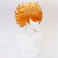 Cosplay&ware Emma Cosplay Wig Anime Yakusoku No Neverland The Promised 63194 Orange Heat Resistant Synthetic Hair Wigs & Cap -Zentai shop online Emma Cosplay Wig Anime Yakusoku no Neverland The Promised Neverland 63194 Orange Heat Resistant Synthetic Hair 2.jpg 640x640q80 2.jpg 2