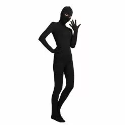 Ensnovo Black Zentai Bodysuit Nylon Spandex Suit Eyes Open Skin Tights For Women Cosplay Costume Halloween Party -Zentai shop online Ensnovo Black Zentai Bodysuit Nylon Spandex Suit Eyes Open Skin Tights for Women Cosplay Costume for 3.jpg 640x640q80 3.jpg 3