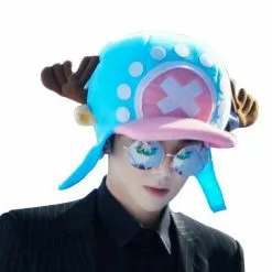 Cosplay&ware Funny Anime Hats One Piece 2 Years Later Cap Japanese Cartoon Cosplay Plush Winter Hat Women Gifts Halloween Gift -Zentai shop online Funny Anime Hats One Piece Tonychopper 2 Years Later Cap Japanese Cartoon Cosplay Plush Winter Hat 4.jpg 640x640q80 4.jpg 4