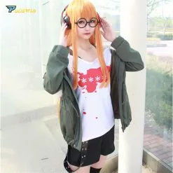 Cosplay&ware Futaba Sakura Cosplay Game Persona 5 Costume Navi Cotume Women With Socks Glasses -Zentai shop online Futaba Sakura Cosplay Game Persona 5 Costume Futaba Sakura Navi Persona 5 Cosplay Cotume Women with 2.jpg 640x640q80 2.jpg 2