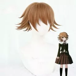 Ktip Up Game Danganronpa Fujisaki Chihiro Wig Cosplay Costume Brown Short Heat Resistant Hairpiece Dangan Ronpa -Zentai shop online Game Danganronpa Fujisaki Chihiro Wig Cosplay Costume Brown Short Heat Resistant Hairpiece Dangan Ronpa Fujisaki Chihiro 3.jpg 640x640q80 3.jpg 3