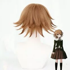 Ktip Up Game Danganronpa Fujisaki Chihiro Wig Cosplay Costume Brown Short Heat Resistant Hairpiece Dangan Ronpa -Zentai shop online Game Danganronpa Fujisaki Chihiro Wig Cosplay Costume Brown Short Heat Resistant Hairpiece Dangan Ronpa Fujisaki Chihiro 4.jpg 640x640q80 4.jpg 4