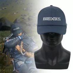 Cosplay&ware Game Death Stranding Hat Sam Bridges Embroidery Baseball Sun Adjustable Cap