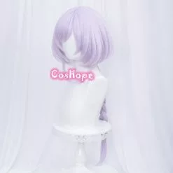 Cosplay&ware Genshin Impact Cosplay Qiqi Women 75cm Long Light Purple Wig Anime Wigs Heat Resistant Synthetic Halloween -Zentai shop online Genshin Impact Cosplay Qiqi Women 75cm Long Light Purple Wig Cosplay Anime Cosplay Wigs Heat Resistant 3.jpg 640x640q80 3.jpg 3