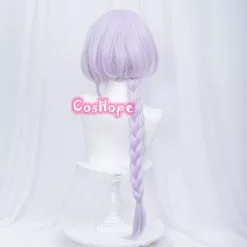 Cosplay&ware Genshin Impact Cosplay Qiqi Women 75cm Long Light Purple Wig Anime Wigs Heat Resistant Synthetic Halloween -Zentai shop online Genshin Impact Cosplay Qiqi Women 75cm Long Light Purple Wig Cosplay Anime Cosplay Wigs Heat Resistant 4.jpg 640x640q80 4.jpg 4