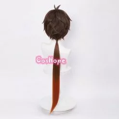 Cosplay&ware Genshin Impact Zhongli Cosplay 90cm Long Christmas Brown Orange Wig Anime Wigs Heat Resistant Synthetic Halloween -Zentai shop online Genshin Impact Zhongli Cosplay 90cm Long Christmas Brown Orange Wig Cosplay Anime Wigs Heat Resistant Synthetic 2.jpg 640x640q80 2.jpg 2