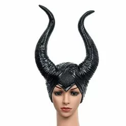 Cosplay&ware Girls Horns Hat Black Queen Cosplay Headpiece Women Halloween Costumes Anime Witch Headdress Party Props -Zentai shop online Girls Horns Hat Black Queen Cosplay Headpiece Women Halloween Costumes Anime Witch Headdress Party Props 2.jpg 640x640q80 2.jpg 2