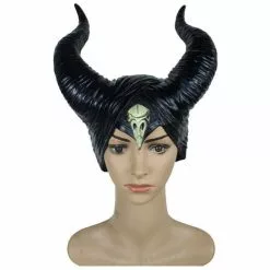 Cosplay&ware Girls Horns Hat Black Queen Cosplay Headpiece Women Halloween Costumes Anime Witch Headdress Party Props -Zentai shop online Girls Horns Hat Black Queen Cosplay Headpiece Women Halloween Costumes Anime Witch Headdress Party Props 4.jpg 640x640q80 4.jpg 4
