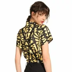 KIM HA NEU Girls Women Stranger Things 3 Eleven Cosplay Costume El Shirt Halloween Carnival Party Props -Zentai shop online Girls Women Stranger Things 3 Eleven Cosplay Costume EL Cosplay Shirt Halloween Carnival Party Props 2.jpg 640x640q80 2.jpg 2