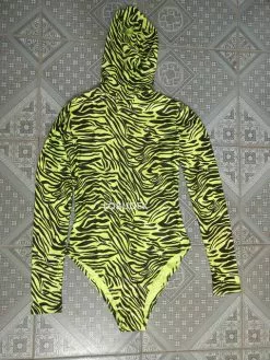 LOBUDEK Green Black Zebra Stripes Bodysuit Big Hat Women Nightclub Costume Dance Team Jazz Dj Performance Leotard Catwalk Stage Wear -Zentai shop online Green Black Zebra Stripes Bodysuit Big Hat Women Nightclub Costume Dance Team Jazz DJ Performance Leotard 5.jpg 640x640q80 5.jpg 5