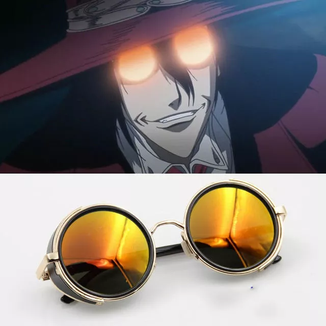 Cosplay&ware Hellsing Alucard Vampire Hunter Tailored Dark Cosplay Glasses Sunglasses Prop 1 Cosplay&ware Hellsing Alucard Vampire Hunter Tailored Dark Cosplay Glasses Sunglasses Prop