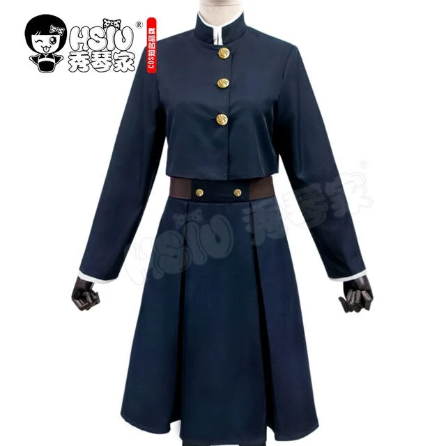 Hsiu Anime Jujutsu Kaisen Cosplay Nobara Kugisaki Clothing Japanese School Uniform Skirt 4 Hsiu Anime Jujutsu Kaisen Cosplay Nobara Kugisaki Clothing Japanese School Uniform Skirt - Image 4