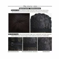 Hsiu Game Genshin Impact Cosplay Amber Wig Dark Brown Long Hair & Free Gift Brand Cap -Zentai shop online HSIU game Genshin Impact cosplay Amber wig dark brown long hair Free gift brand wig cap 4.jpg 640x640q80 4.jpg 4