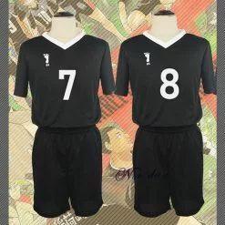Novedan Haikyu Haikyuu Inarizaki High School Miya Atsumu Cosplay Costume Black Suit Uniform Anime Volleyball Jersey Sportswear -Zentai shop online Haikyu Haikyuu Inarizaki High School Miya Atsumu Cosplay Costume Black Suit Uniform Anime Volleyball Jersey Sportswear 3.jpg 640x640q80 3.jpg 3