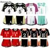 REEMONDE Haikyuu Cosplay Costume Hinata Shoyo Shirt Shorts Bokuto Kotaro Cos Akaashi Keiji Suits Women Men High School Uniform