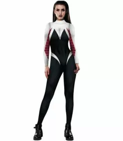Daliclown Halloween Women Leotard Costume Sexy Female Anime Cosplay Super Hero Fancy Outfits Jumpsuits -Zentai shop online Halloween Women Leotard Costume Sexy Female Anime Cosplay Super Hero Fancy Outfits Jumpsuits 2.jpg 640x640q80 2.jpg 2