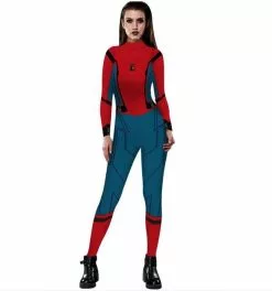 Daliclown Halloween Women Leotard Costume Sexy Female Anime Cosplay Super Hero Fancy Outfits Jumpsuits -Zentai shop online Halloween Women Leotard Costume Sexy Female Anime Cosplay Super Hero Fancy Outfits Jumpsuits 5.jpg 640x640q80 5.jpg 5