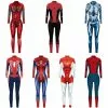 Daliclown Halloween Women Leotard Costume Sexy Female Anime Cosplay Super Hero Fancy Outfits Jumpsuits