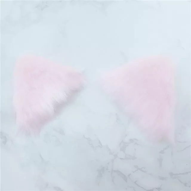 LILICOCHAN Handmade Anime Neko Costume Hair Clip Lolita Cosplay Party Cat Fox Fur Ears Lovely Night Club Bar Decorate Gift Wig 4 LILICOCHAN Handmade Anime Neko Costume Hair Clip Lolita Cosplay Party Cat Fox Fur Ears Lovely Night Club Bar Decorate Gift Wig - Image 4