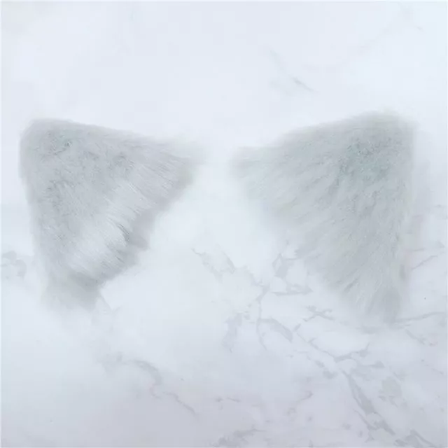 LILICOCHAN Handmade Anime Neko Costume Hair Clip Lolita Cosplay Party Cat Fox Fur Ears Lovely Night Club Bar Decorate Gift Wig 5 LILICOCHAN Handmade Anime Neko Costume Hair Clip Lolita Cosplay Party Cat Fox Fur Ears Lovely Night Club Bar Decorate Gift Wig - Image 5