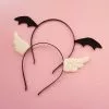 LILICOCHAN Handmade Kawaii Black Devil White Angel Hairpin Headband Sexy Cosplay Accessories Hair Hoops Lady Lovely Kitten Headdress