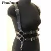 Cosplay&ware Handmade Real Leather Belt Women Harness Steampunk Gothic Chest Body Suspender Straps Outfits