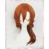Cosplay&ware Anime Bungo Stray Dogs Chuya Nakahara Chuuya Cosplay Wig Heat Resistant Synthetic Hair Wigs & Cap