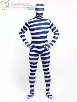 Cosplay&ware Halloween Carnival Party Fashion Spandex Stripe Full Body Unisex Stylish Multicolor Zentai Suit -Zentai shop online High Quality Halloween Carnival Party Fashion Spandex Stripe Full Body Unisex Stylish Multicolor Zentai Suit 2.jpg 640x640q80 2.jpg 2