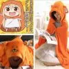 Novedan Himouto Umaru-chan Cloak Anime Umaru Chan Doma Cosplay Costume Flannel Cloaks Blanket Soft Cape Hoodie