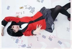 CosZtkhp Hot Cool Cosplay Costumes Anime Kakegurui Yumeko Jabami Japanese School Girls Uniform Full Set Jacket & Shirt Skirt Stockings Tie -Zentai shop online Hot Cool Cosplay Costumes Anime Kakegurui Yumeko Jabami Japanese School Girls Uniform Full Set Jacket Shirt 2.jpg 640x640q80 2.jpg 2