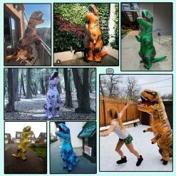 KOOY Hot T-rex Dinosaur Inflatable Costume Party Cosplay Costumes Fancy Mascot Anime Halloween For Adult Kids Dino Cartoon -Zentai shop online Hot T REX Dinosaur Inflatable Costume Party Cosplay Costumes Fancy Mascot Anime Halloween Costume For Adult 2.jpg 640x640q80 2.jpg 2