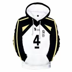 NoEnName_Null Japan Anime Haikyuu Cosplay Costume Fukurodani Academy Volleyball Club Akaashi Keiji Bokuto Koutarou Unisex 3d Hoodie Sweatshirt