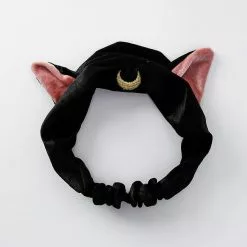 Cosplay&ware Japan Anime Moon Headwear Cartoon Cute Luna Cat Hair Clasp Hairlace Cosplay Snood Hairband