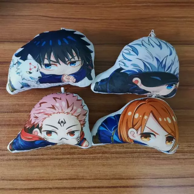 Cosplay&ware Jujutsu Kaisen Yuji Itadori Toys Anime Plush Doll Gojo Kugisaki Megumi Nanami Stuffed Toy Key Ring Bagpack Phone Pendants 2 Cosplay&ware Jujutsu Kaisen Yuji Itadori Toys Anime Plush Doll Gojo Kugisaki Megumi Nanami Stuffed Toy Key Ring Bagpack Phone Pendants - Image 2