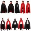 Cosplay&ware Kids Adults Black Red Death Devil Vampire Cloak Stage Performance Birthday Party Cosplay Costume Halloween Christmas Xmas