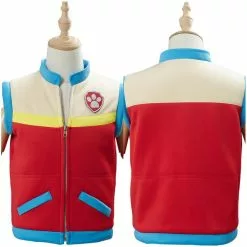 Cosplay&ware Kids Captain Cosplay Costume Vest Waistcoat Sleeveless Jacket Halloween Party Costumes Fancy Dress Children