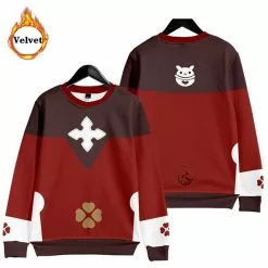 TENNYALEN Klee Cosplay Costume Hot Game Genshin Impact Hooded Sweatshirt Anime Sports Jacket Project Print Pants Velvet Top Adult Kids Set -Zentai shop online Klee Cosplay Costume Hot Game Genshin Impact Hooded Sweatshirt Anime Sports Jacket Project Print Pants Velvet 4.jpg 640x640q80 4.jpg 4
