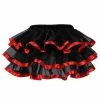 Sealeaf Lady Lace Corset Mini Tutu Skirts Outfit Palace Steampunk Rock Nightclub Bar