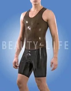 Cosplay&ware Latex Tight Bodysuit Catsuit With Open Hip And Crotch Sexy Without Zipper -Zentai shop online Latex tight bodysuit catsuit with open hip and crotch sexy without zipper 2.jpg 640x640q80 2.jpg 2