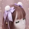Cosplay&ware Lolita Headwear Cosplay Kawaii Cat Ears Headband Hair Clip Accessories Ties Bunny Designer