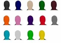 Cosplay&ware Lycra Spandex Fetish Tights Head Hood Suit Unisex Zentai