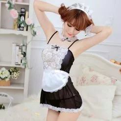 Cosplay&ware Maid Suit Thin Transparent Classical Erotic Lace Miniskirt Outfit 6pcs Set Cosplay Role Play Sexy Perspective Lingerie Underwear -Zentai shop online Maid Suit Thin Transparent Classical Erotic Lace Miniskirt Outfit 6pcs Set Cosplay Role Play Sexy Perspective 1.jpg 640x640q80 1.jpg 1