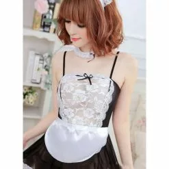 Cosplay&ware Maid Suit Thin Transparent Classical Erotic Lace Miniskirt Outfit 6pcs Set Cosplay Role Play Sexy Perspective Lingerie Underwear -Zentai shop online Maid Suit Thin Transparent Classical Erotic Lace Miniskirt Outfit 6pcs Set Cosplay Role Play Sexy Perspective 3.jpg 640x640q80 3.jpg 3