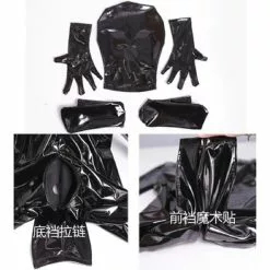 Ecoosexy Man Full Tights Cosplay Shiny Body Cover Bodysuit Wetlook Pvc Glitter Zipper Open Crotch Footman All-inclusive Straitjacket -Zentai shop online Man Full Tights Cosplay Shiny Full Body Cover Bodysuit Wetlook PVC Glitter Zipper Open Crotch Footman 5.jpg 640x640q80 5.jpg 5