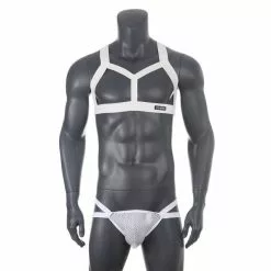 CLEVER-MENMODE Men Body Chest Harness Thongs Set Elastic Shoulder Strap Lingerie Jockstrap Stage Clubwear G String Costume Sexy Bondage Tops -Zentai shop online Men Body Chest Harness Thongs Set Elastic Shoulder Strap Lingerie Jockstrap Stage Clubwear G String Costume 4.jpg 640x640q80 4.jpg 4