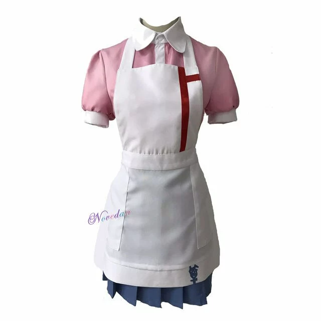 Novedan Mikan Tsumiki Cosplay Anime Danganronpa Dangan Ronpa 2 Costume Women Outfit Sets Halloween Party Dress Wig 2 Novedan Mikan Tsumiki Cosplay Anime Danganronpa Dangan Ronpa 2 Costume Women Outfit Sets Halloween Party Dress Wig - Image 2