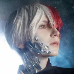 Cosplay&ware Morematch My Hero Academia Boku No Hiro Akademia Shoto Todoroki Shouto White And Red Cosplay Wig & Cap -Zentai shop online Morematch My Hero Academia Boku no Hiro Akademia Shoto Todoroki Shouto White And Red Cosplay Wig 1.jpg 640x640q80 1.jpg 1